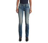 G-STAR Women's Midge Saddle Straight Jeans, Blue, 33W x 32L