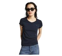 G-STAR Eyben Slim V-Neck Top 2.0 Dunkelblau XXS osaka blue D24533-4107-3873-XXS