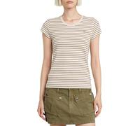 G-star Stripe Eyben Slim 2.0 Kurzarm-t-shirt Mit V-ausschnitt (Herstellerartikelnummer: D24533-D244-H198-S)