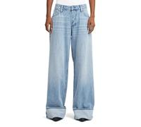 G-STAR Women's Roxx Wide Wmn, Colour Blue, Size: Waist 30, Inseam 32