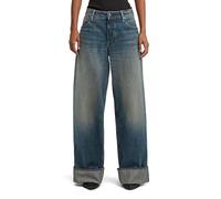 G-STAR Women's Roxx Wide Wmn Jeans, Blue, 24W x 32L