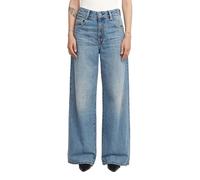 5-Pocket-Jeans G-STAR "Skater High Loose Jeans", Damen, Gr. 29, Länge 32, vintage patina blau restorot, Obermaterial: 100% Baumwolle, Jeans 5-Pocket-Jeans (54113742-29) vintage patina blau restorot