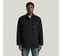 G-STAR Wool Chore Jacke Dunkelblau M salute D29355-E155-C742-M