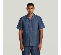 G-STAR Workwear Resort Regular Shirt Dunkelblau XS raw denim D26190-D303-001-XS