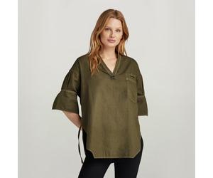 G-STAR Woven Tunika Grün XS shadow olive D24743-7647-D033-XS
