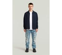 Outdoorjacke G-STAR "Zip Jacke", Herren, Gr. XXL, salute, 92% Viskose, 8% Polyester, Jacken (37694244-XXL) salute