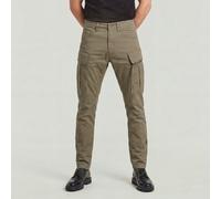 Cargohose G-STAR "Zip Pocket 3D Skinny Cargohose 2.0", Herren, Gr. 34, Länge 34, beige (turf), Obermaterial: 50% Baumwolle, 48% Baumwolle, 2% Elasthan, Hosen Cargohose (44542812-34) turf