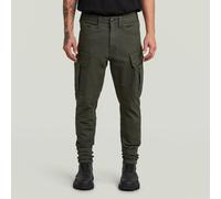 Cargohose G-STAR "Zip Pocket 3D Skinny Cargohose 2.0", Herren, Gr. 38, Länge 34, asfalt, Obermaterial: 50% Baumwolle, 48% Baumwolle, 2% Elasthan, Hosen Cargohose (90885938-38) asfalt