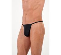 HOM Herren G-String 'Plumes' Mikrofaser Schwarz Größe L