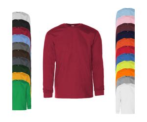 G2400 Gildan T-Shirt Langarm Rundhals Ultra Cotton Sport Grey (Heather) XXL