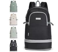 G4Free 35L Sportrucksack & Großer Reiserucksack mit Schuhfach und Nasstasche für Damen Herren Laptop-Rucksack für Fitness Pendeln und Reisen