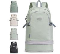 G4Free 35L Sportrucksack & Großer Reiserucksack mit Schuhfach und Nasstasche für Damen Herren Laptop-Rucksack für Fitness Pendeln und Reisen