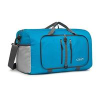 G4Free 40L Faltbare Reise Seesack Leichte Sportrucksack 22 Inch Gepäck Tote Bag für Sport Gym Schwimmen, Blau