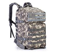 G4Free 45L Militär Rucksäcke Taktischer, Große Rucksack Taktisch mit MOLLE-System, 3 Tage Armee Assault Pack Bag Go Bag Rucksack Herren für Assault Wandern Reisen Outdoor Arbeit, Acu