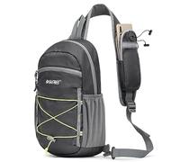 G4Free Leichte Schultertasche & Brusttasche Sportliche-Sling Bag Herren Damen für Reise Wandern Laufen Klettern
