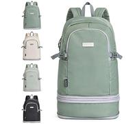 G4Free Pickleball Rucksack für Herren und Damen, leicht, Fitnessstudio, Sport, Schwimmrucksack, Olivgrün, 35L, Casual
