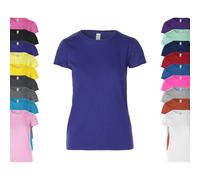 G5000L Gildan Damen T-Shirt Kurzarm Rundhals schwere Qualität Light Pink S