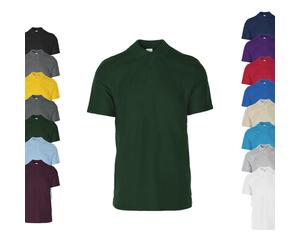 G64800 Gildan Herren Poloshirt Polohemd Softstyle® Doppeltes Piqué Polo Black M