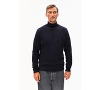 Strickpullover mit Rollkragen Modell 'GAARDO' S men Dunkelblau
