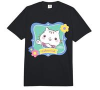 Gabby’s Dollhouse Cakey Cat Floral Portrait Comfort Colors Adult Heavyweight T-Shirt