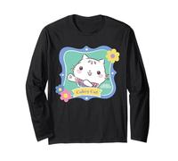 Gabby’s Dollhouse Cakey Cat Floral Portrait Langarmshirt