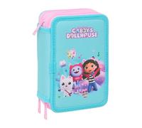 GABBY'S Dolhouse, Federmäppchen mit 37 Werkzeugen, für Kinder, ideal für Kinder von 5 bis 14 Jahren, bequem und vielseitig, Qualität und Haltbarkeit, 12,5 x 5,5 x 19,5 cm