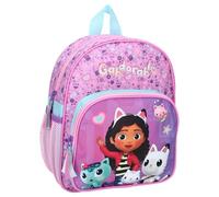 Gabby's Dollhouse Gabby Rucksack Rosa Puppenhaus 29x23x10cm Schule Kindergarten Sport