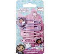 Gabby's Dollhouse Haarspangen-Set | Kinder-Accessoires mit Glitzer und Charakteren aus der Netflix-Serie