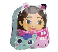 Gabby's Dollhouse Kinderrucksack für die Schule - 15,5 x 30,0 x 10,0 cm - verstellbare und ergonomische Griffe - Komfort und Passform - strapazierfähi
