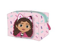 Artesanía Cerdá Kulturtasche Gabby's Dollhouse – 17×10×7 cm, Rosa, 100% PU, Reißverschluss