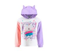 Gabby's Dollhouse Mädchen Kapuzenpullover, Sweatshirt 3D Pullover für Kinder, Größen 3 bis 8 Jahre (DE/NL/SE/PL, Alter, 4 Jahre, Regular, Mehrfarbig)