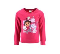 Gabby's Dollhouse Mädchen Sweatshirt, Kinder Pullover mit Gabdorable Design, Geschenk für Mädchen, Größen 3 bis 6 Jahre (DE/NL/SE/PL, Alter, 5 Jahre, Regular, Rosa)