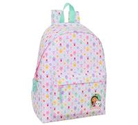 GABBY'S DOLLHOUSE Rucksack für Laptops mit 35,8 cm (14,1 Zoll), ideal für Jugendliche verschiedener Altersgruppen, bequem und vielseitig, Qualität und Widerstandsfähigkeit, 31 x 13 x 43 cm
