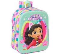 Gabbys Puppenhaus 3D-Kindergartenrucksack für Kinder - Vorschulrucksack mit Relief für Jungen und Mädchen - Kindergartenrucksack mit lustigem und orig