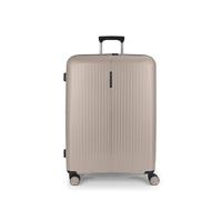 Gabol Brooklyn großer erweiterbarer Koffer mit einer Kapazität von bis zu 109 l (Beige), beige, Großer erweiterbarer Koffer