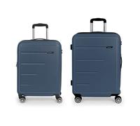 Gabol Future Plus Spinner Expandable 111l Koffer Auf Rollen 2 Einheiten