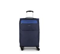 Gabol - Mittelgroßer, weicher Koffer mit Cloud 68 x 42 x 27 cm - Gewicht 2,7 kg mit Kapazität bis zu 68 l - 4 Doppelrollen und TSA-Schloss - Spanisches Design aus EVA, robust und flexibel, blau, 50 cm