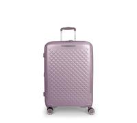 Gabol Queens erweiterbarer Koffer, mittelgroß, 44 x 64,5 x 28/31 cm, leichtes Gepäck 3,3 kg, Kapazität 72,5/80,2 l, 4 Doppelräder 360° und TSA-Schloss, Spanisches Design aus Polypropylen, Lila