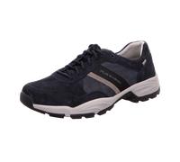 Pius Gabor Herren Sneaker Low,Halbschuhe,zertifiziertes Leder,Wechselfußbett,Strassenschuhe,Sportschuhe,Freizeitschuhe,Midnight,43 EU / 9 UK