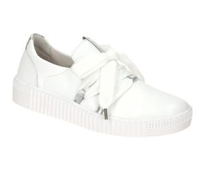 Gabor 03.333.21 weiß - sportliche Slipper für Damen - Größe 35.5