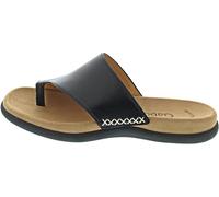 Gabor 03.700.27 Pantolette Glattleder Damen in schwarz - Gr. 38