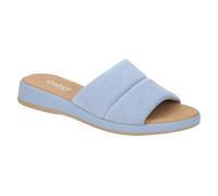 Gabor 22.730.26 hell-blau - bequeme Pantolette für Damen - Größe 37.5