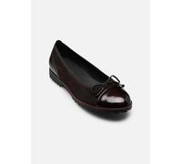 Ballerina GABOR "Gabor Ballerinas Leder", Damen, Gr. 37,5, mocca, Leder, Schuhe Ballerina (26280351-37,5) mocca
