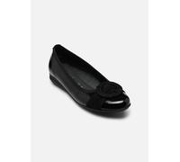 Pumps GABOR, Damen, Gr. 38, schwarz, Glattleder, Ziegenveloursleder, Schuhe Pumps, Keilabsatz, Businessschuh, Schlüpfschuh, schöne Zierschnalle, Weite G (83291207-38) schwarz
