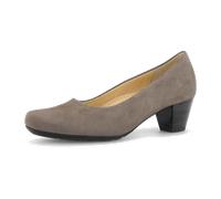 Gabor Damen Erwachsene Pumps 3027.01.005 Weite G Wildleder Taupe 38 EU