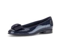Ballerina GABOR "Eleganter Ballerina", Damen, Gr. 41, blau, Schuhe Ballerina (81754768-41) blau