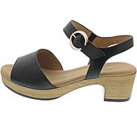 Gabor Kreta Plateau Sandalette schwarz Klett 82.071.57 - Größe 41