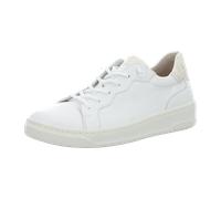 Gabor Sneaker 43.342.20 Nappa Leo Damen weiß Wechselfußbett Größe 42