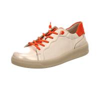 Gabor Schuhe Sneakers weißgold metallic orange 43.342.62 - Größe 38.5
