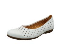 Gabor 44.169.21 weiß - Ballerina - Halbschuhe - Slipper für Damen - Größe 39